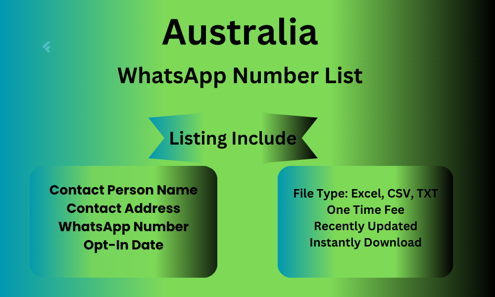 Australia whatsapp number list