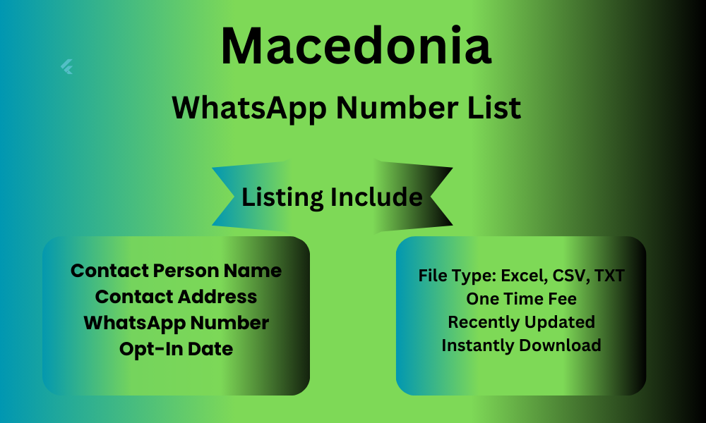 Macedonia whatsapp number list