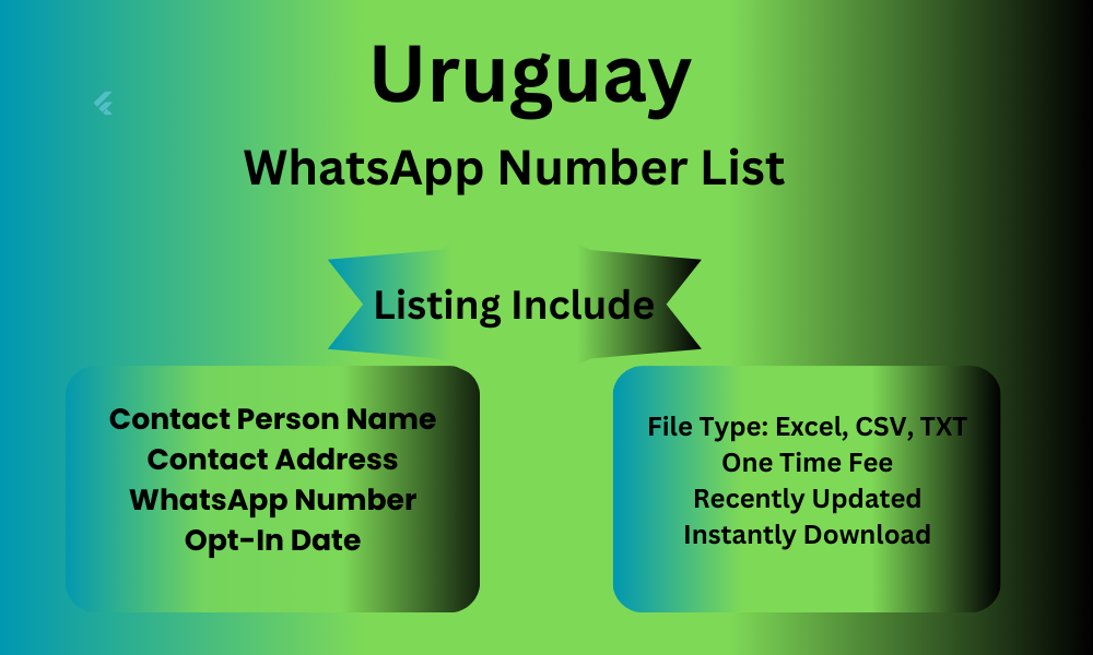 Uruguay whatsapp number list